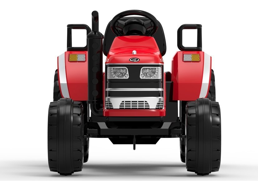 dětský elektrický traktor mahindra červený (5)